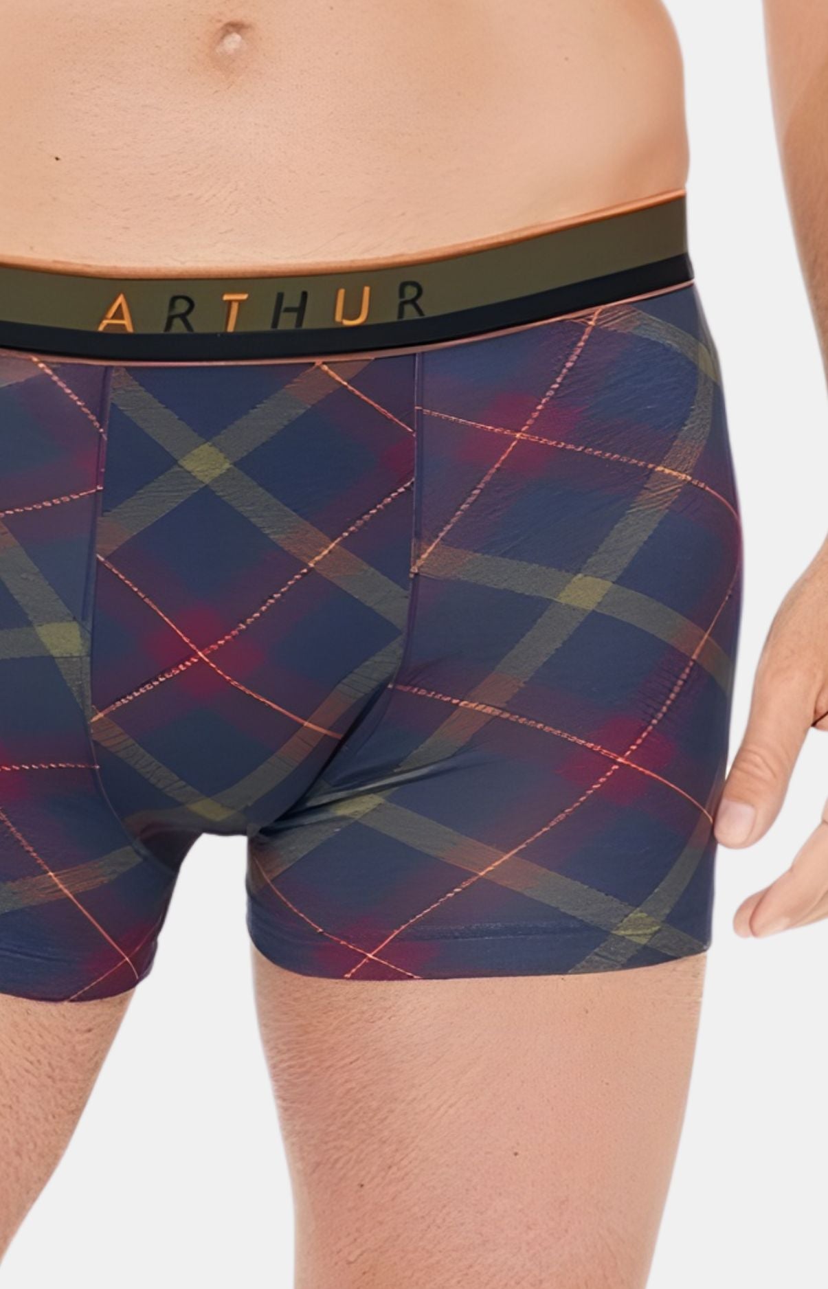 Boxer en jersey de coton - Tartan Folie