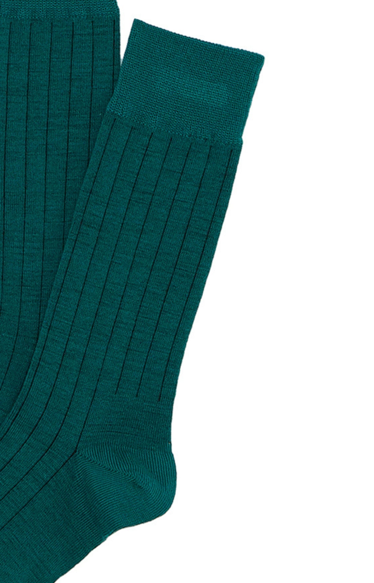 Chaussettes Homme Laine et Coton Green Vert 2