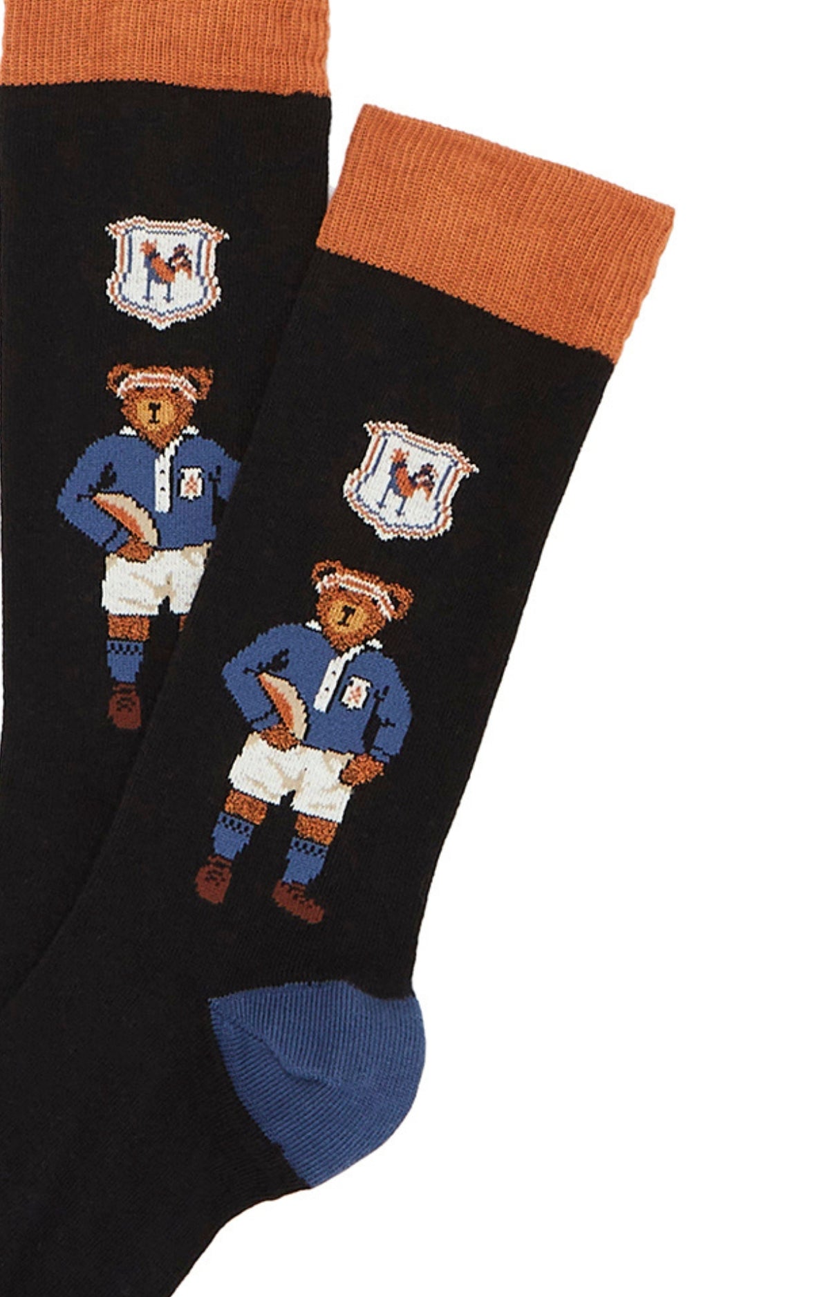 Chaussettes Homme Teddy Rugby Bleu 4