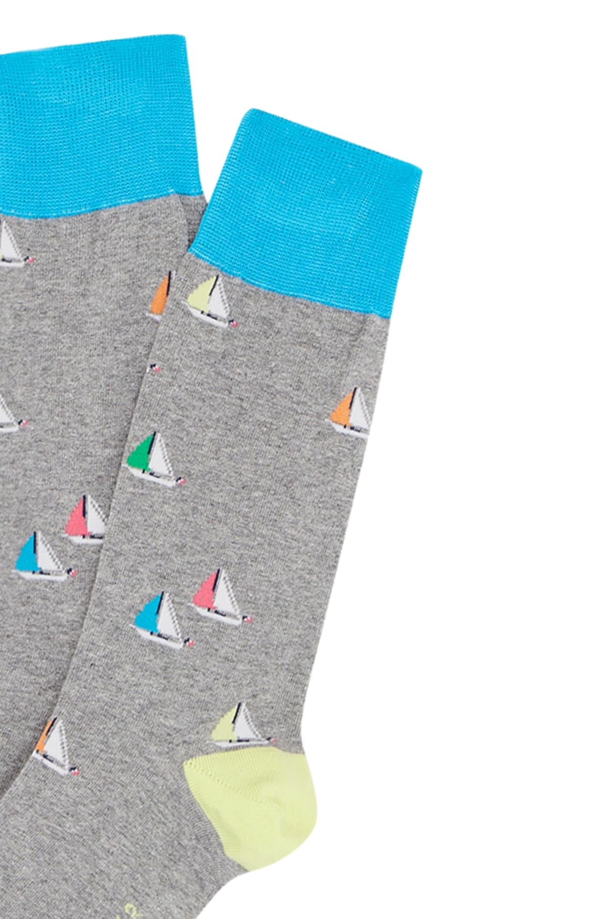 Chaussettes boat Gris 2
