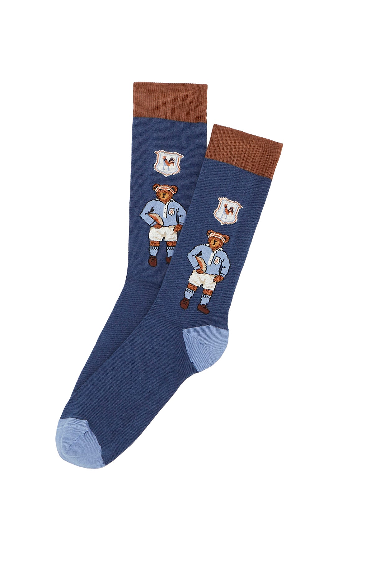 Chaussettes Homme Teddy Rugby Bleu 1