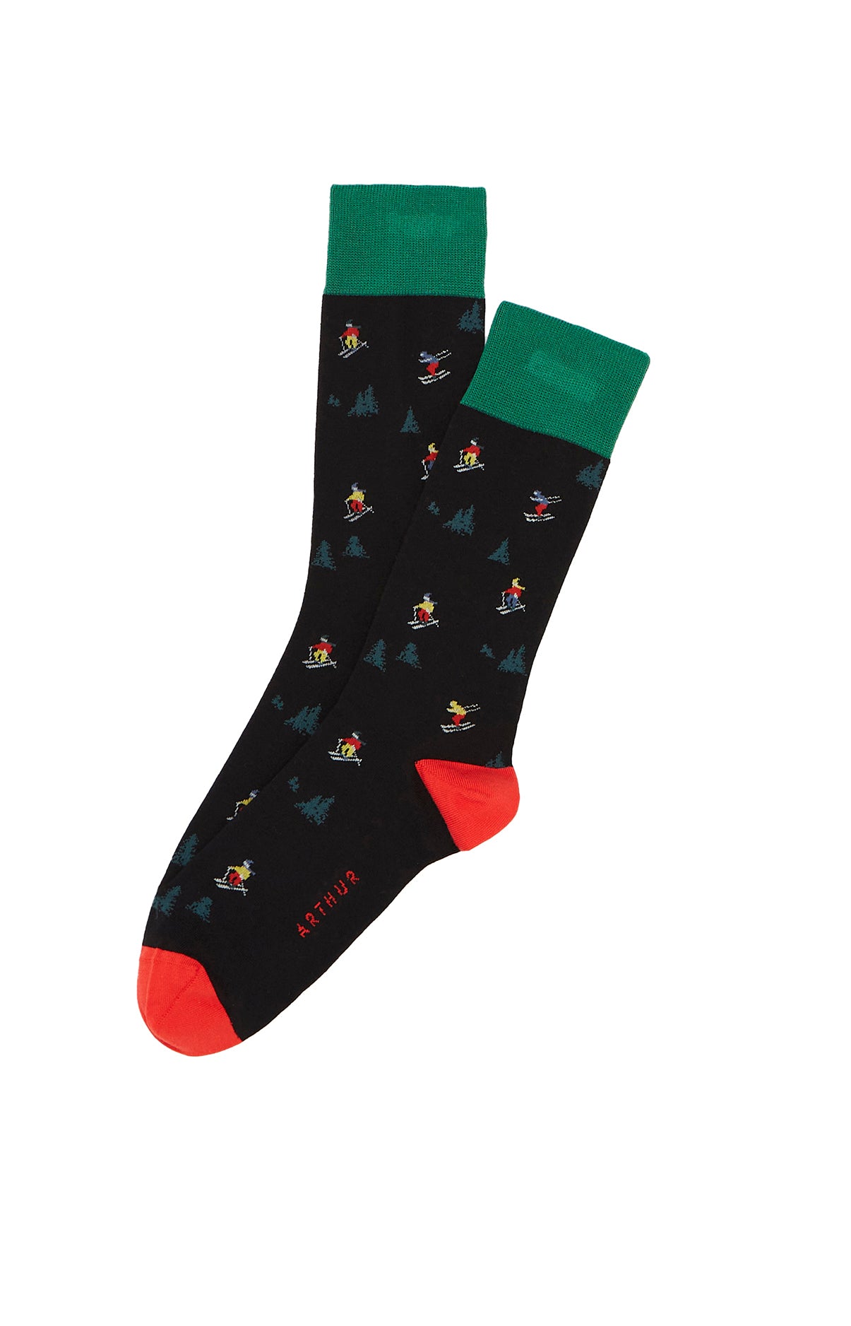 Chaussettes Homme Skieurs Bleu 3