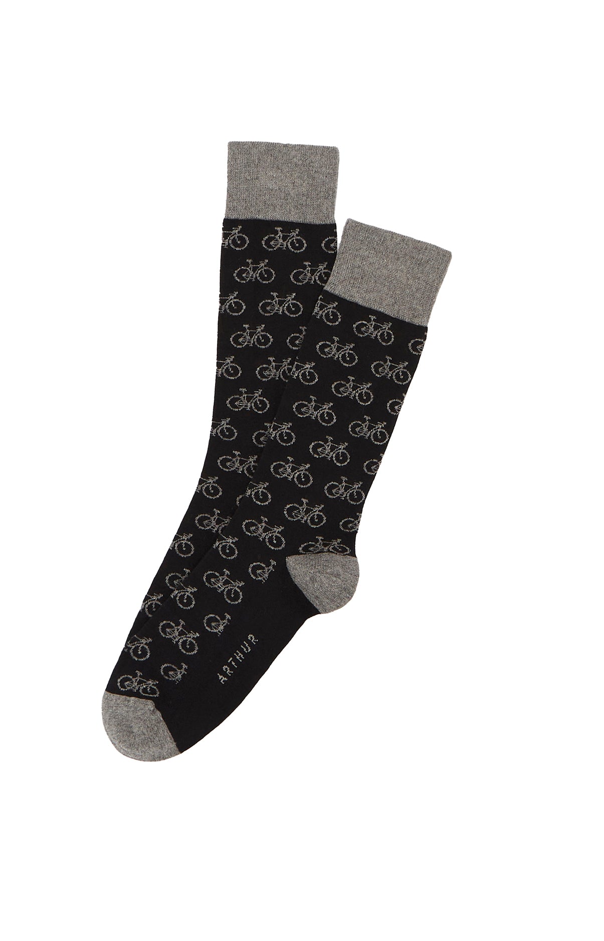 Chaussettes Homme Petits Vélos Noir 1