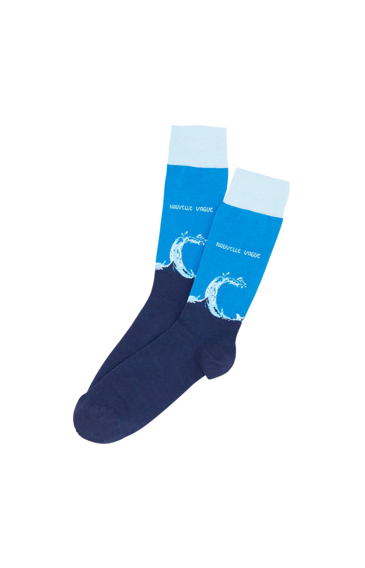 Chaussettes - Wave marine 1