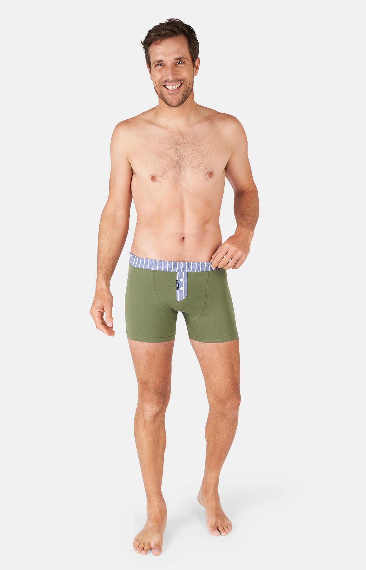 Boxer Homme club Coton Vert 20