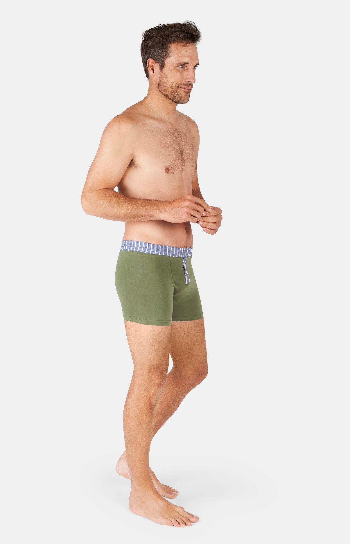 Boxer Homme club Coton Vert 22