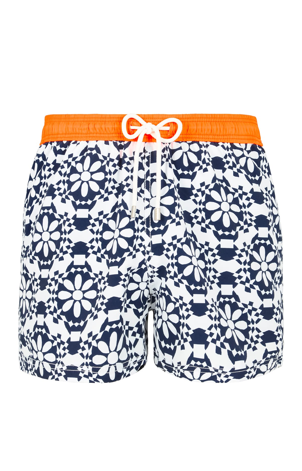 Short de bain Homme motif Lisbonne Blanc 3