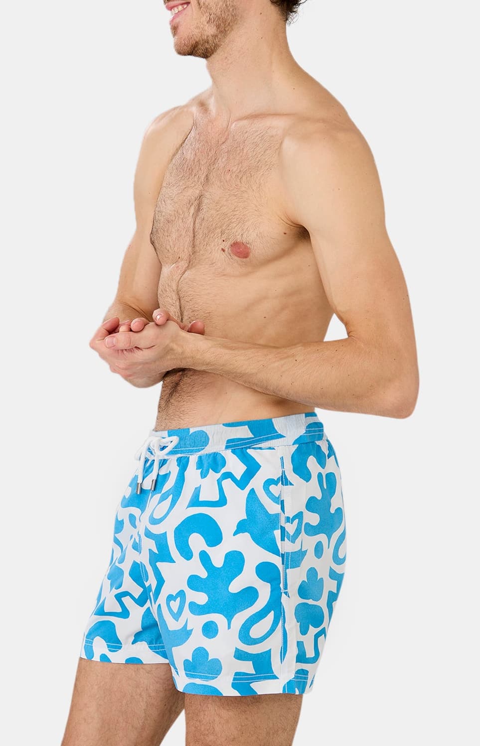 Short de bain Matis - Blanc 4