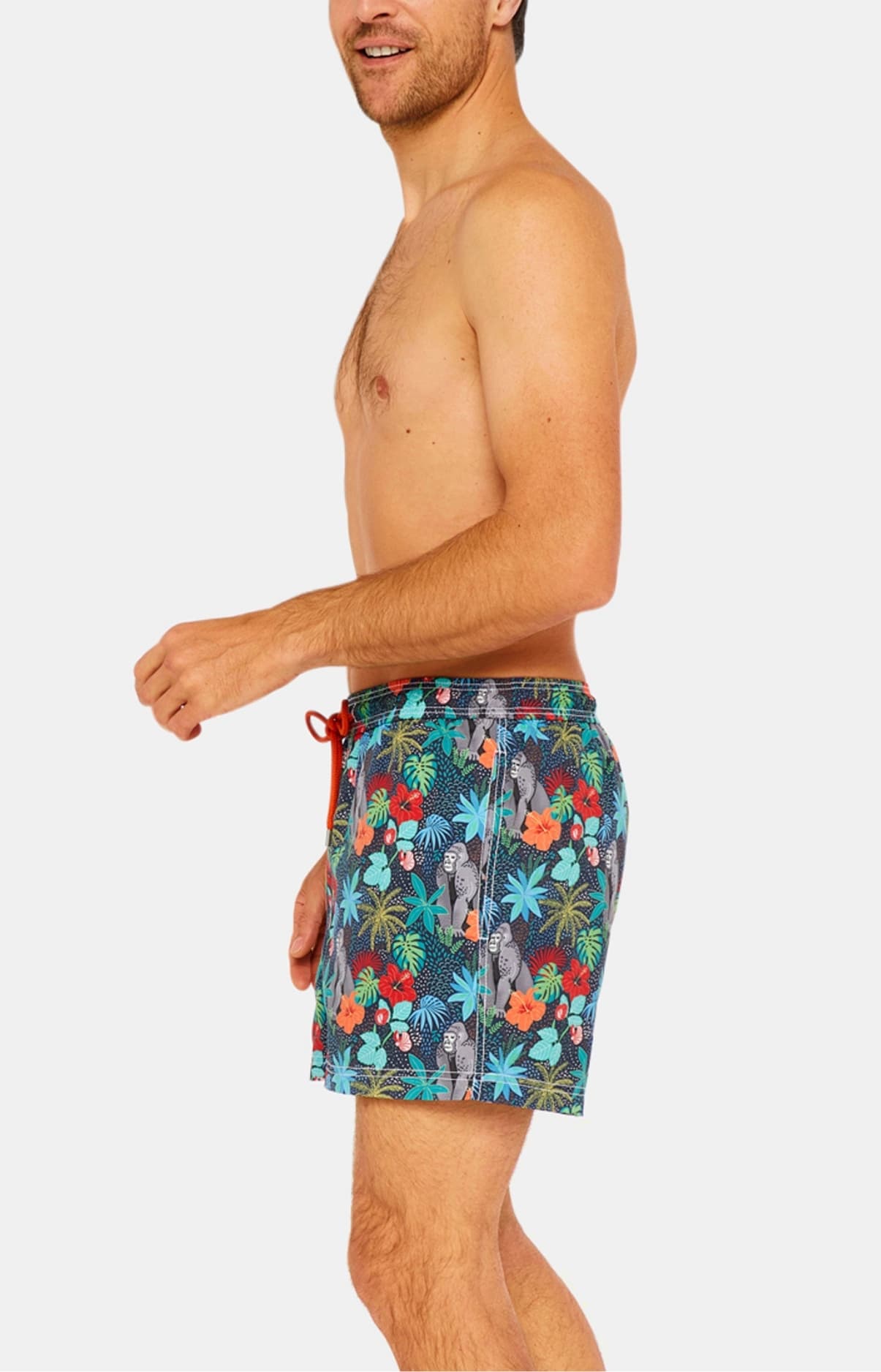 Short de bain Jungle Bleu 4