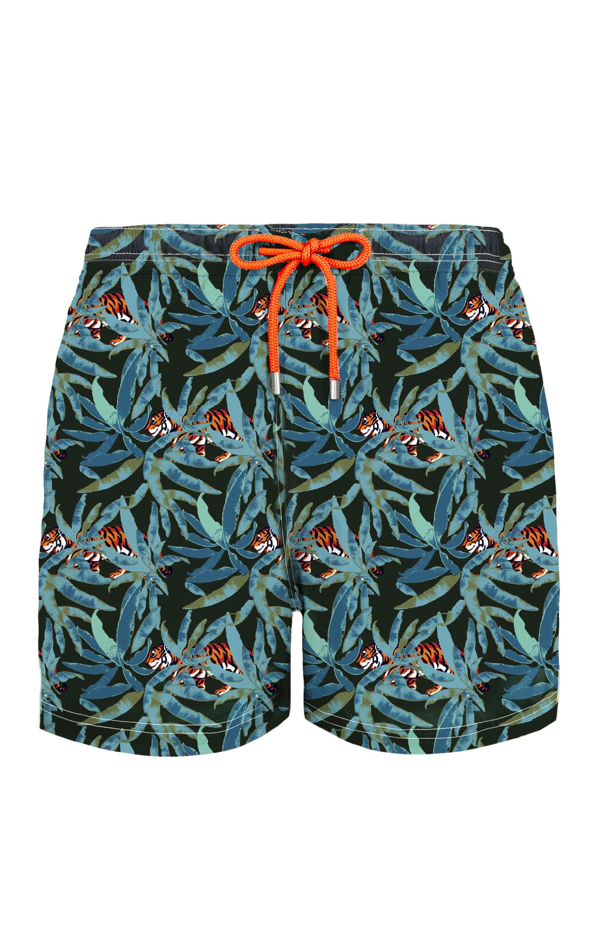 Short de bain tigre Kaki 3