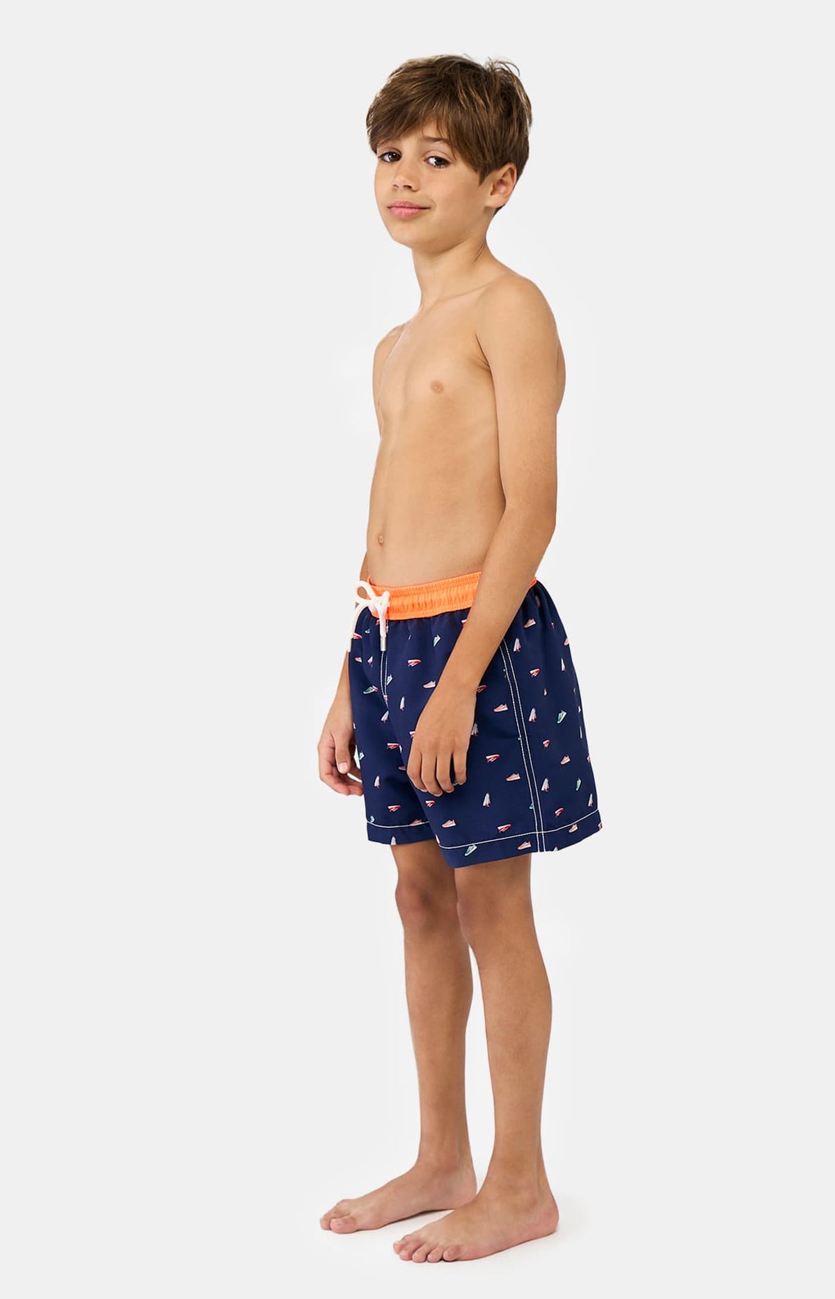 Short de bain Enfant Sneakers Marine 2