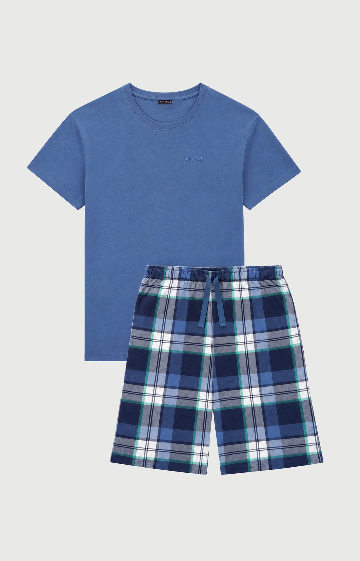 Pyjashort en jersey de coton léger - Gill