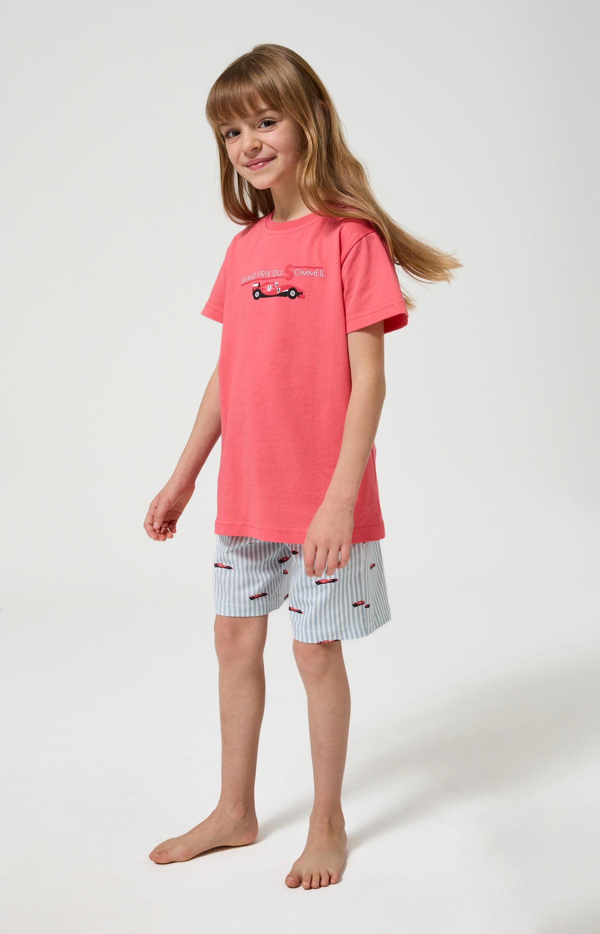 Pyjama Enfant Le Grand Prix du Sommeil Manches courtes Imprimé voiture formule 1 4