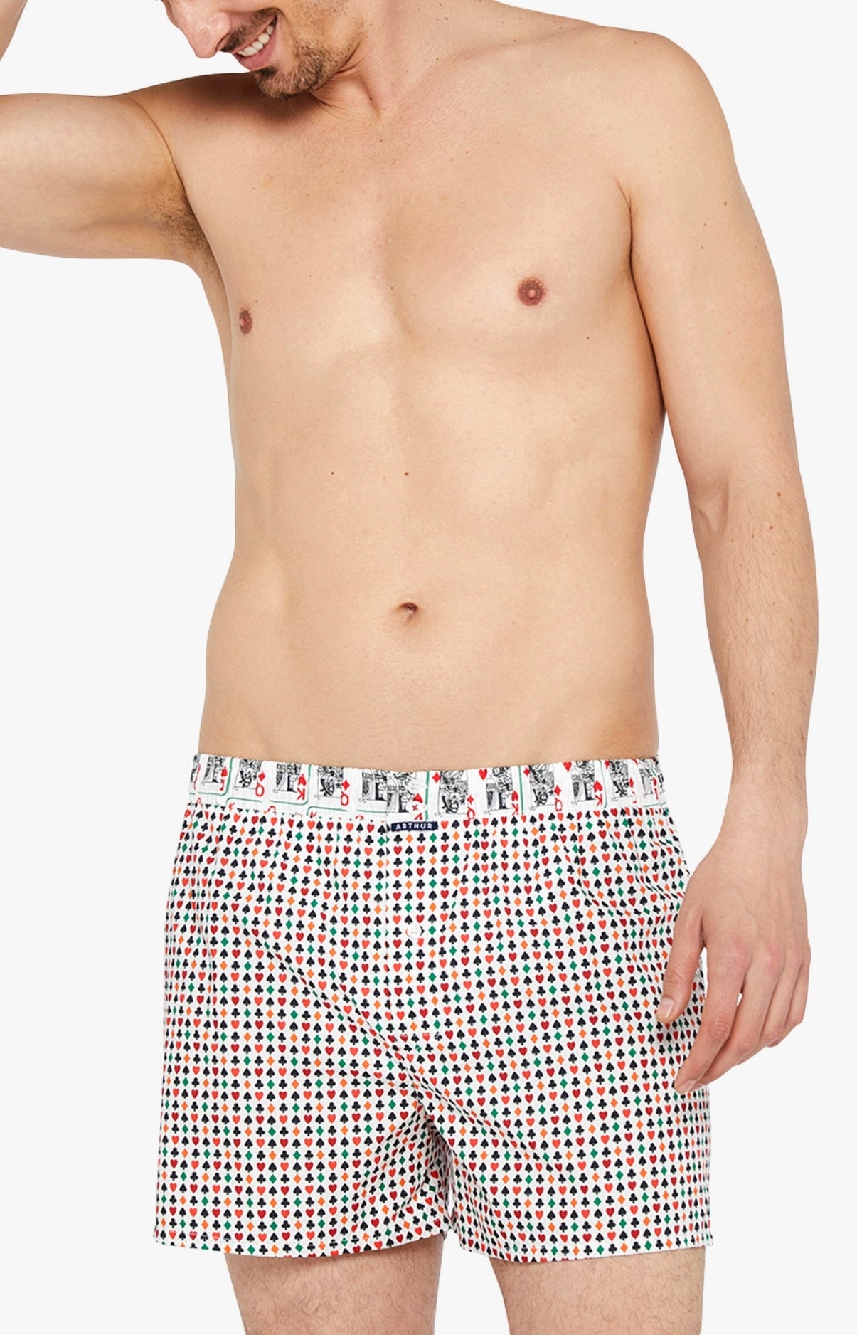 Caleçon avec suspensoir Homme Le Club n°1069 Rouge 1