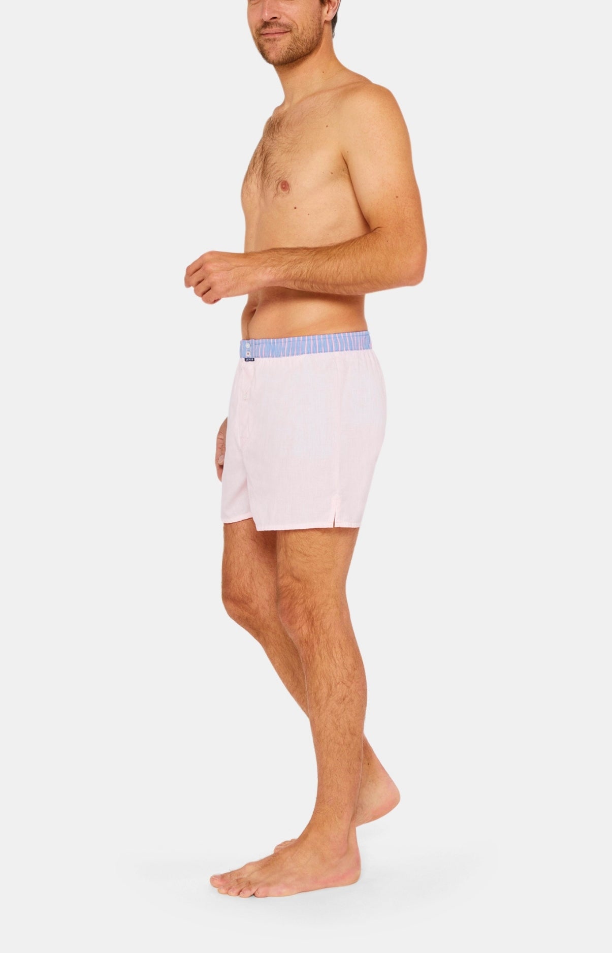 Caleçon avec suspensoir Homme Le Club n°1029 Rose 4