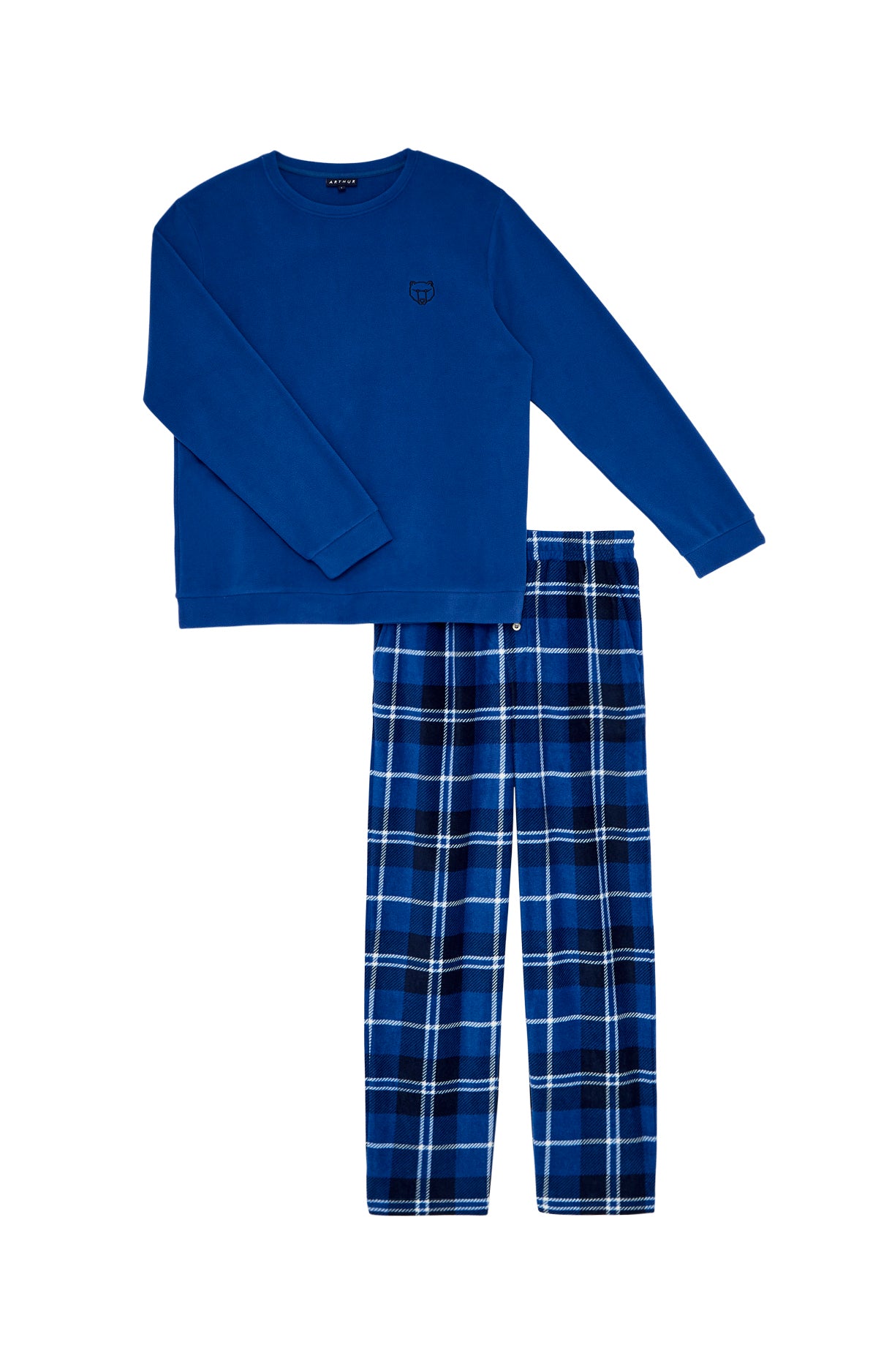 Pyjama long Homme Polaire Ralf Marine 3