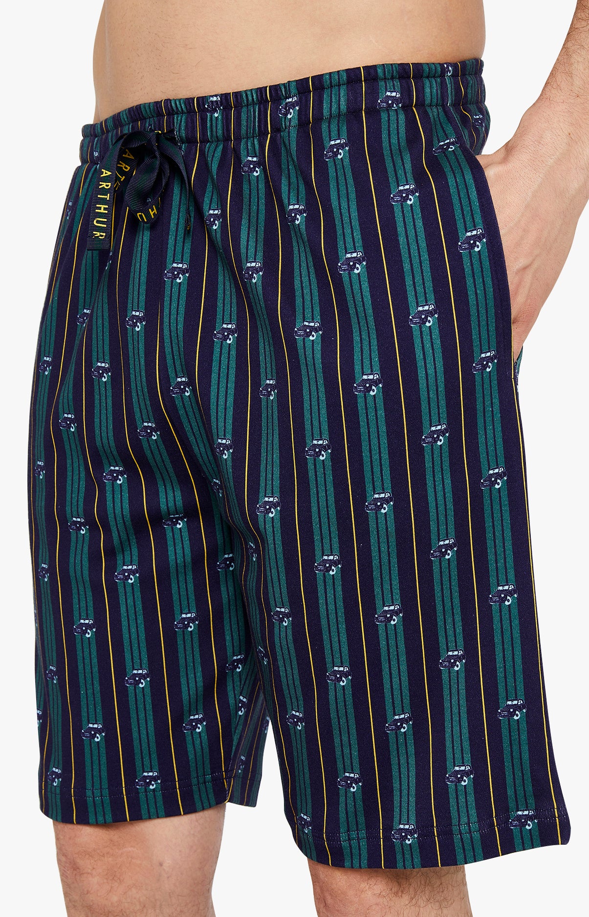 Pyjashort Homme long Infatiguable 2CV Marine 6