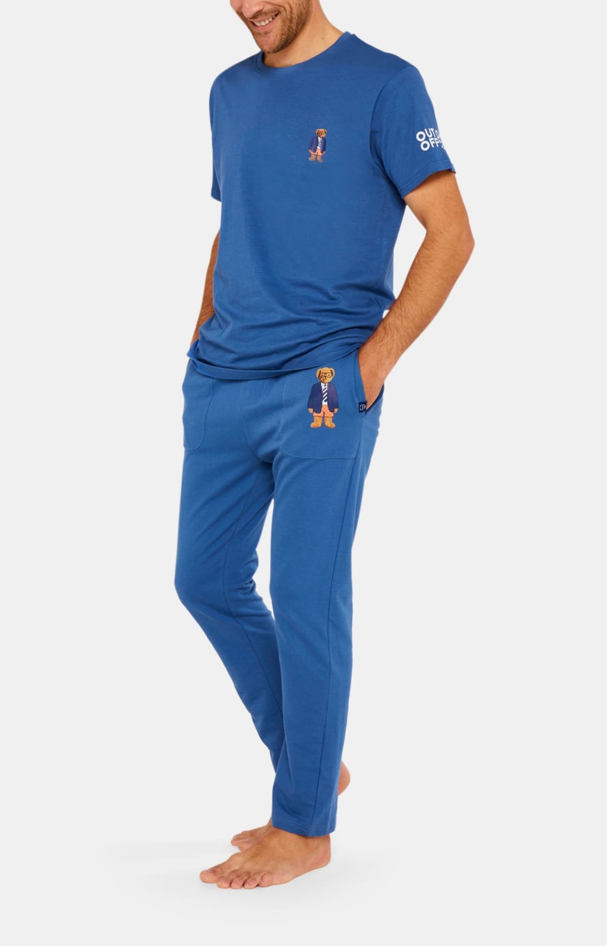 Ensemble de jogging Homme uni Denim 1
