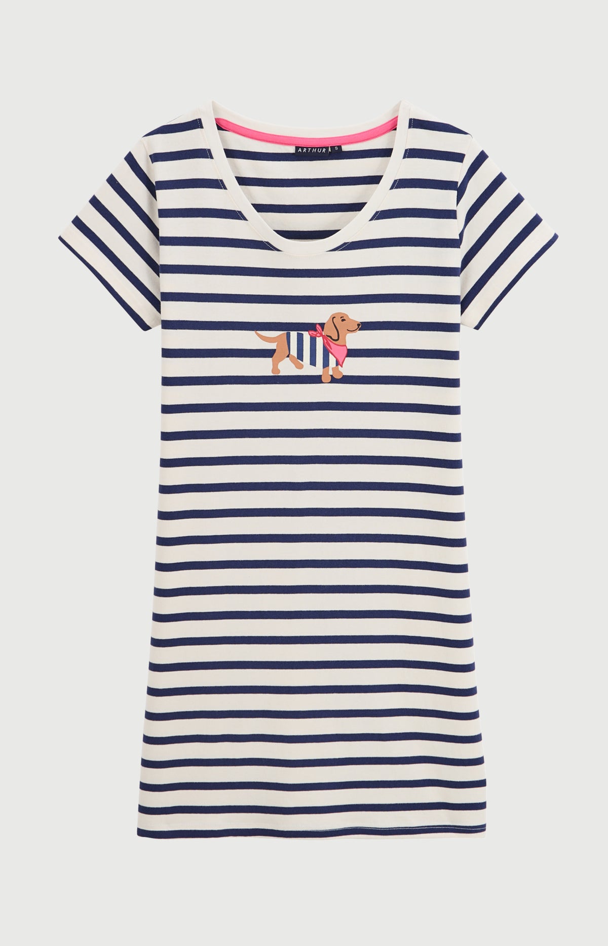 Chemise de nuit en jersey de coton - Tobbie