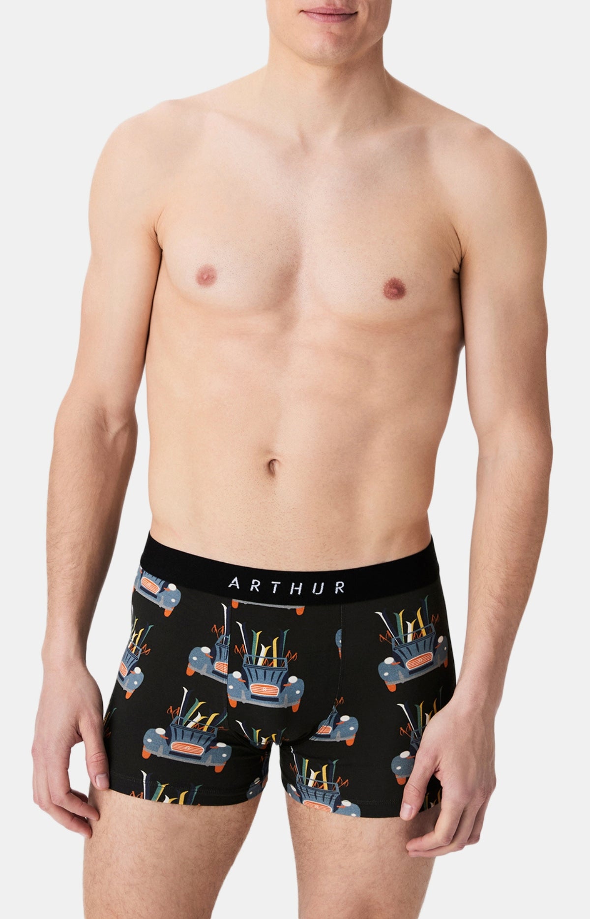 Boxers homme Ski You Later NOIR 4