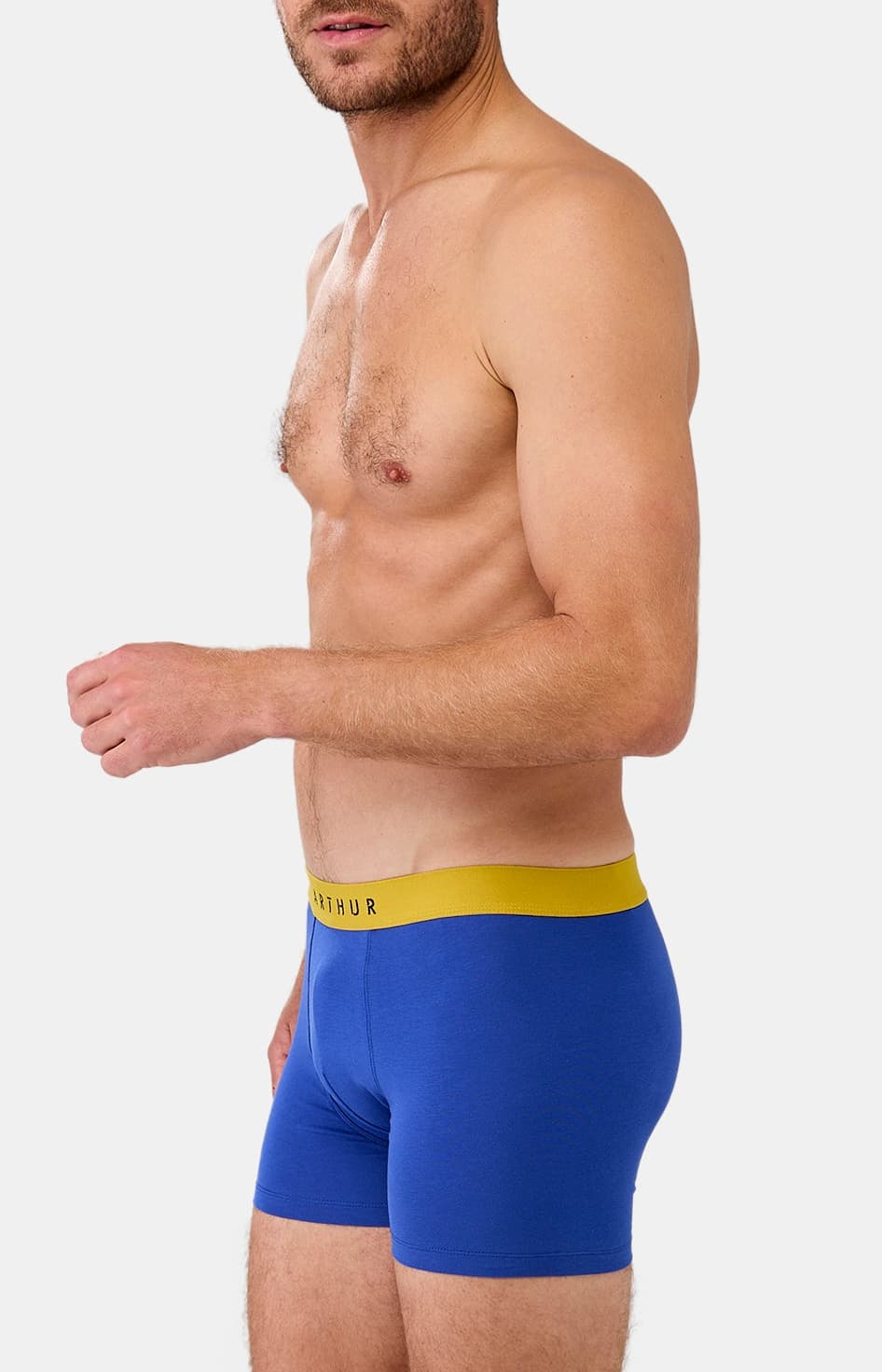 Boxer coton - Bleu roi 4