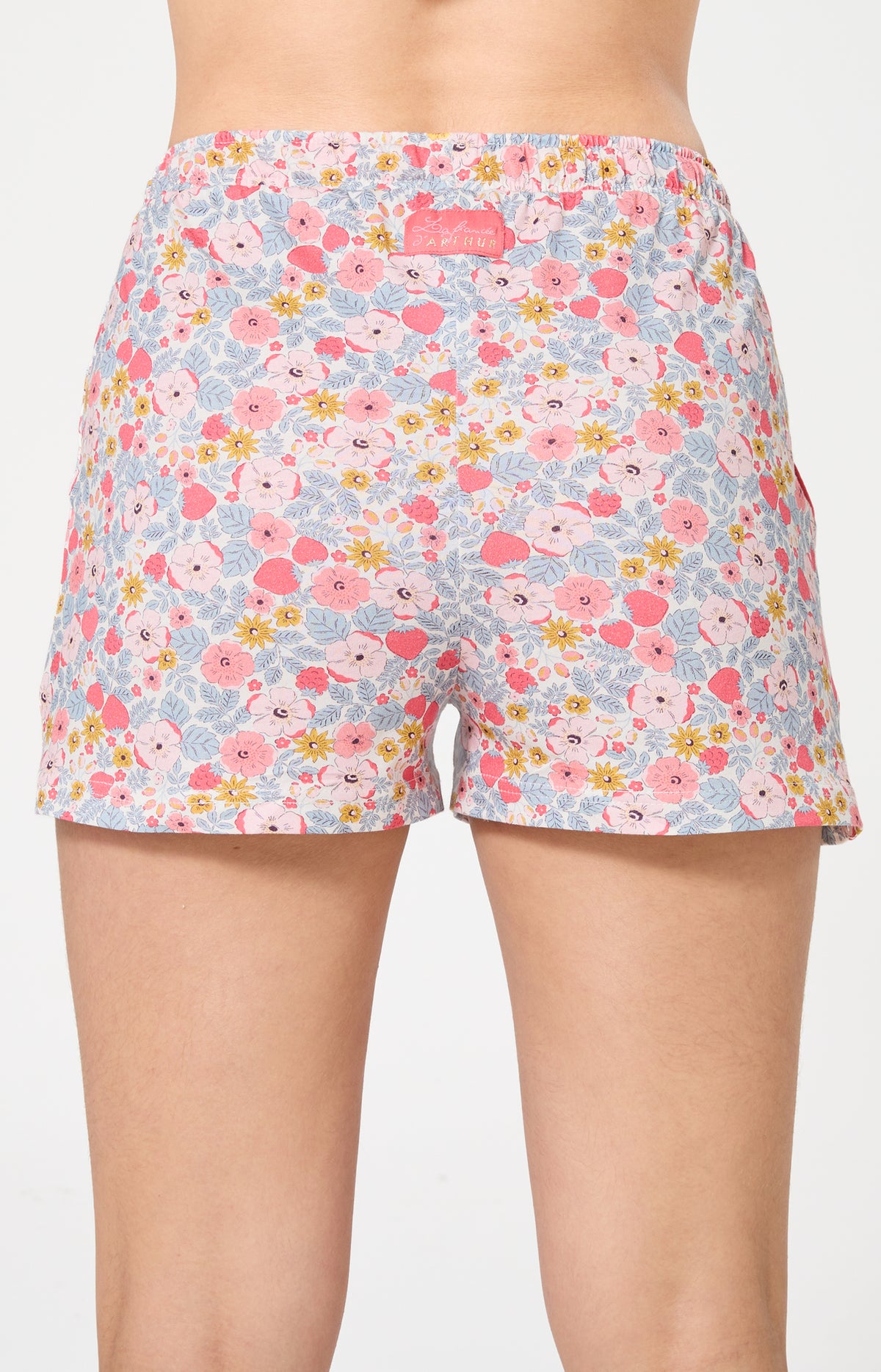 Bas Femme Nina Imprimé chien labrador avec fleurs 5