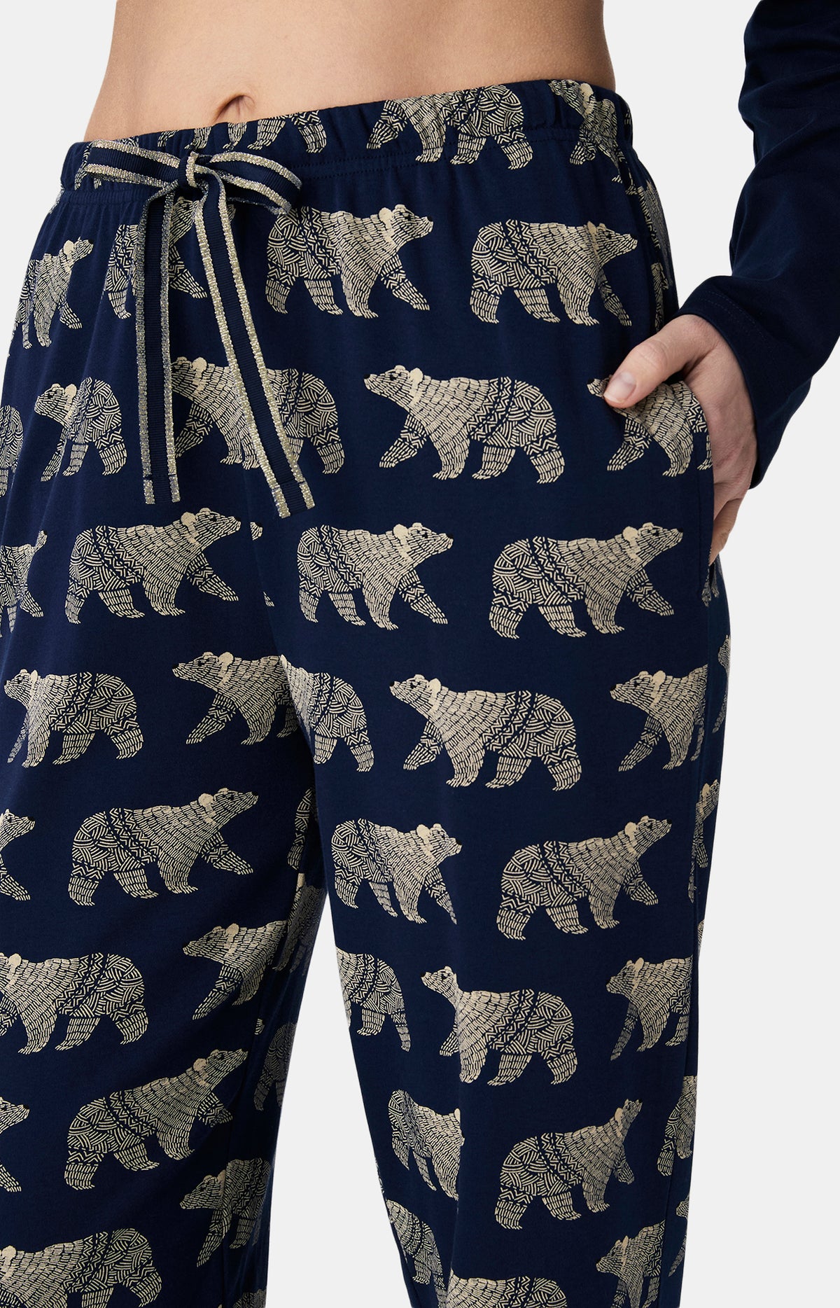 Pyjamas Femme Nuit Polaire MARINE 8