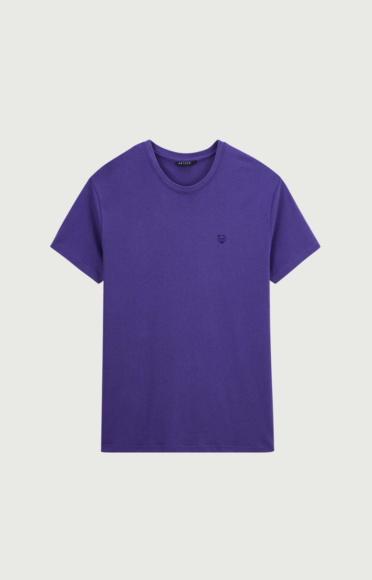 Tee-shirt en jersey de coton léger - Violet