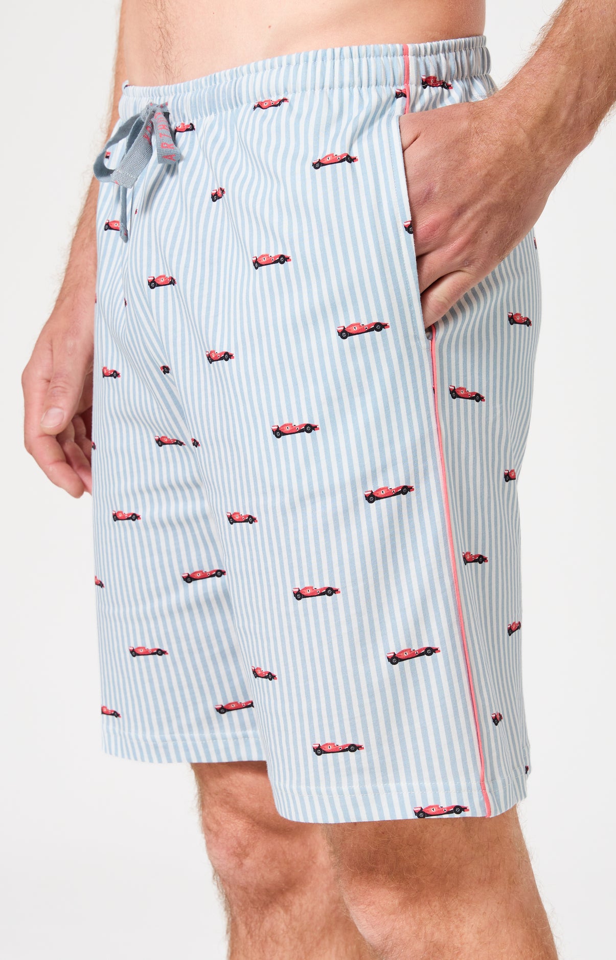 Pyjama Homme Le Grand Prix du Sommeil Manches courtes Imprimé voiture formule 1 4