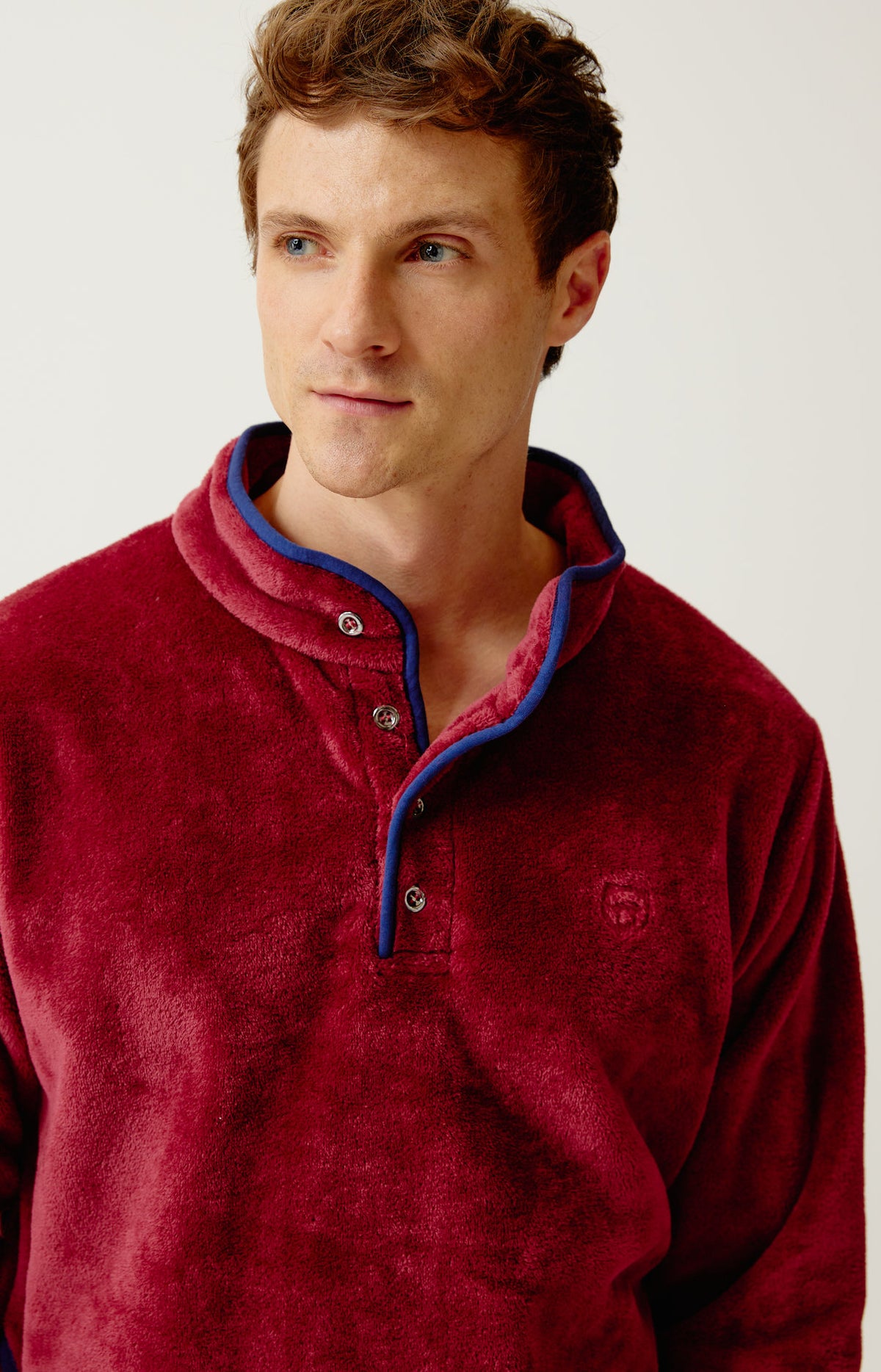 Pyjama en polaire - Burgundy