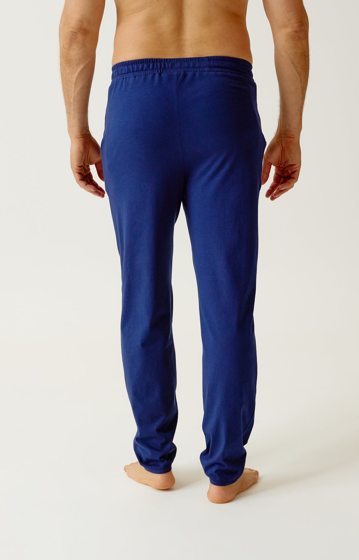 Pantalon en jersey de coton léger - Minuit