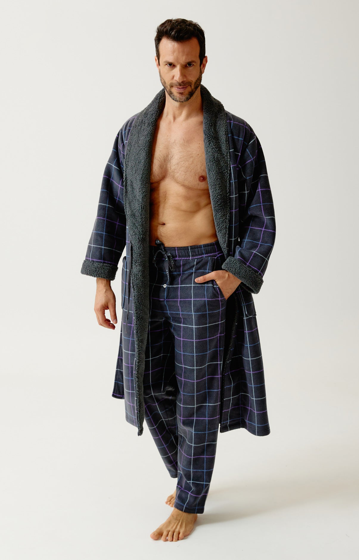 Robe de chambre en polaire - Carol