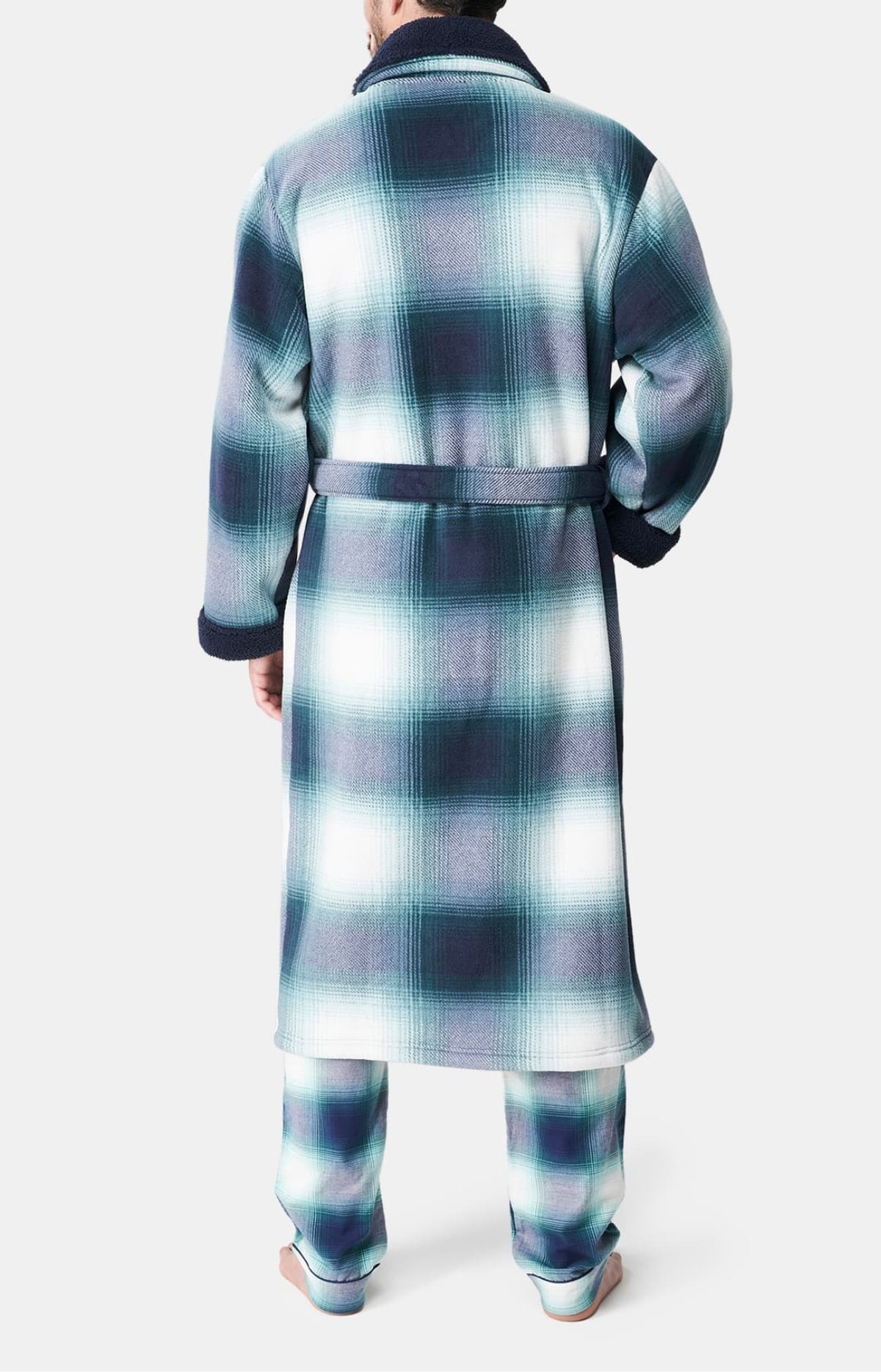 Robe de Chambre Femme polaire Liam Marine 6