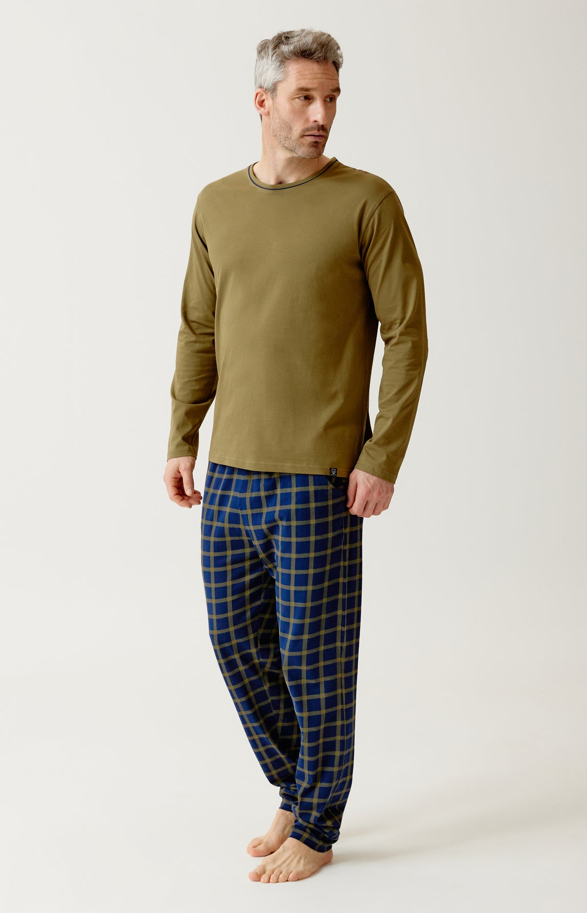 Pyjamas long Homme Sammy Kaki 4