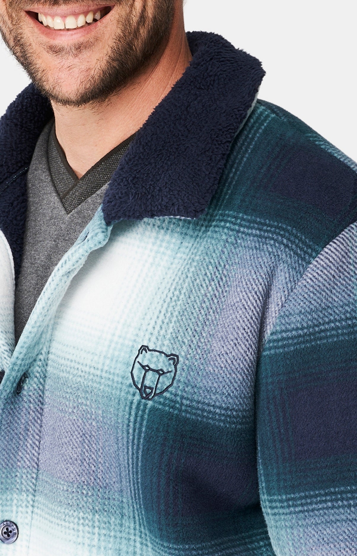 Veste Homme polaire Liam Marine 2