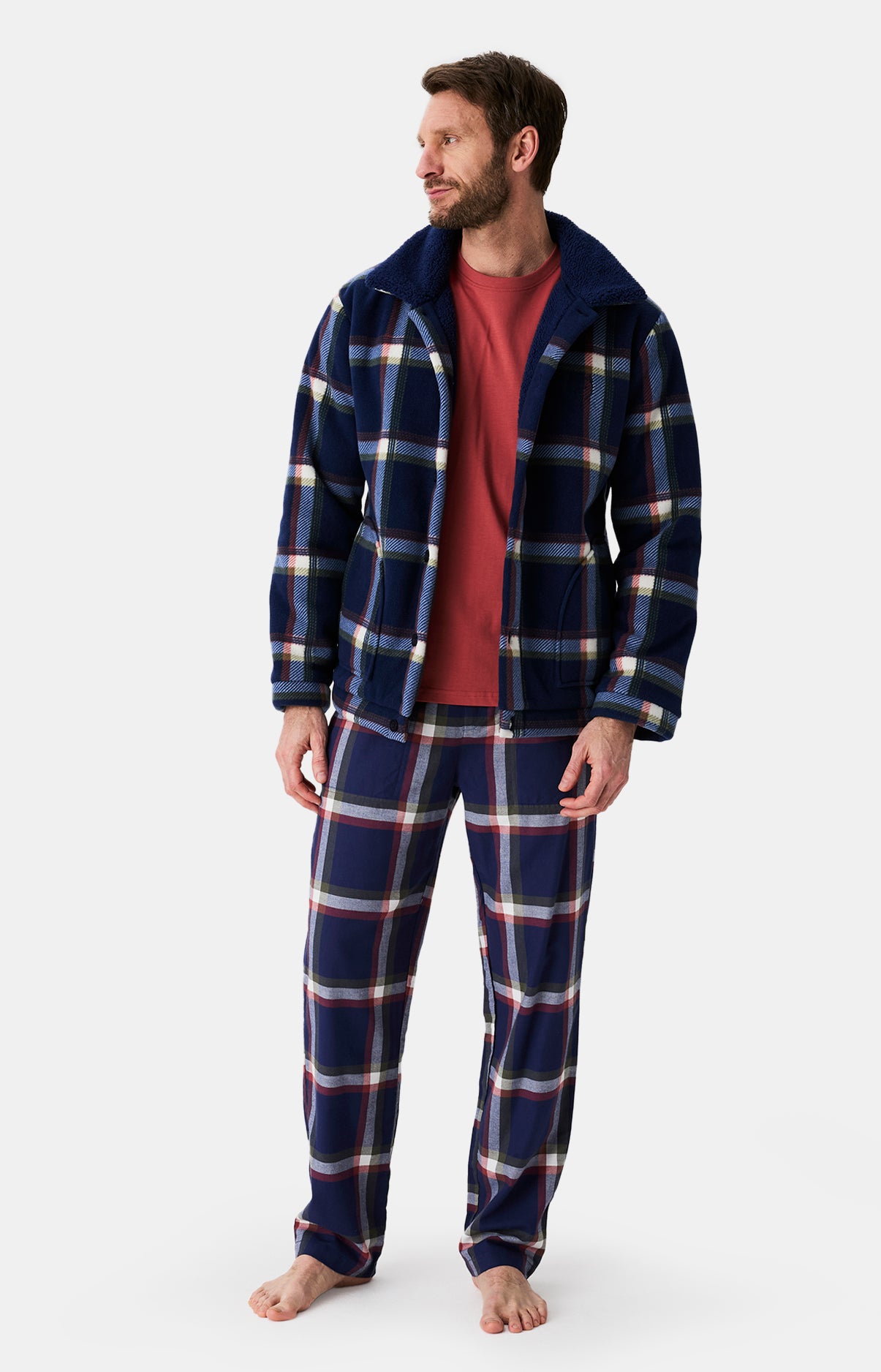 Robes de Chambre, Peignoirs & Vestes Homme Luka MARINE 4
