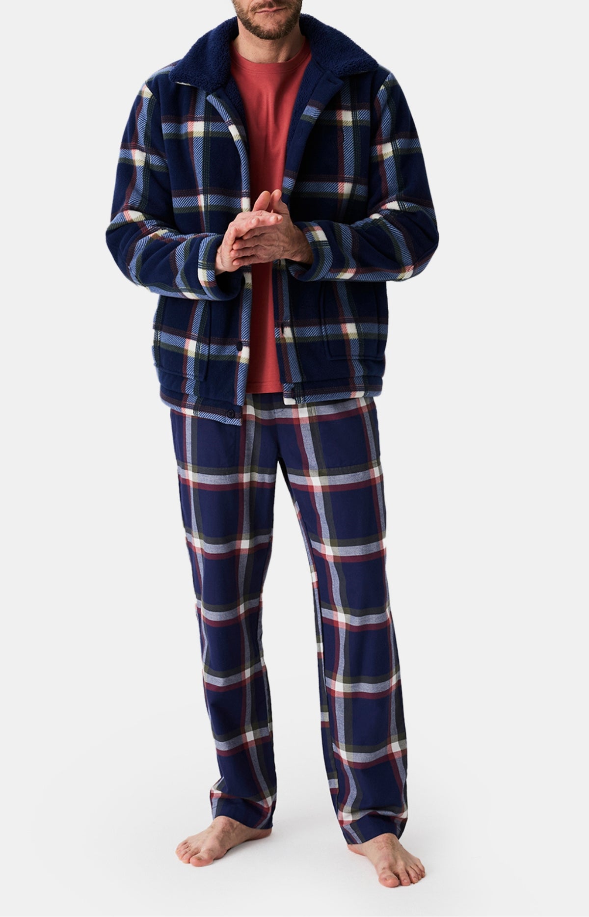 Robes de Chambre, Peignoirs & Vestes Homme Luka MARINE 2