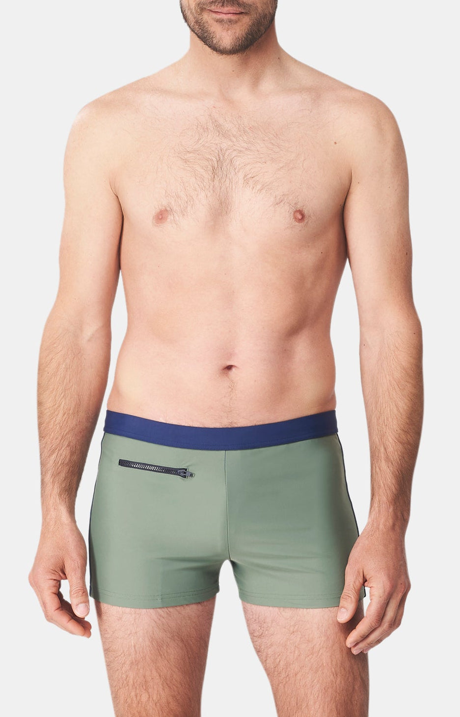 Boxer Homme de bain Vert 1