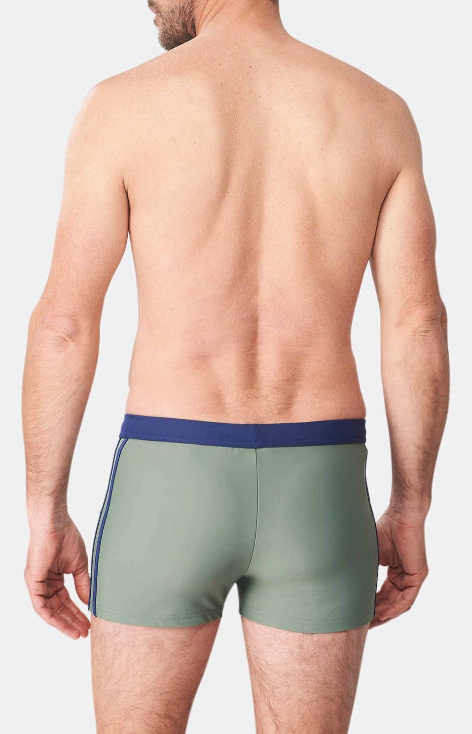 Boxer Homme de bain Vert 5