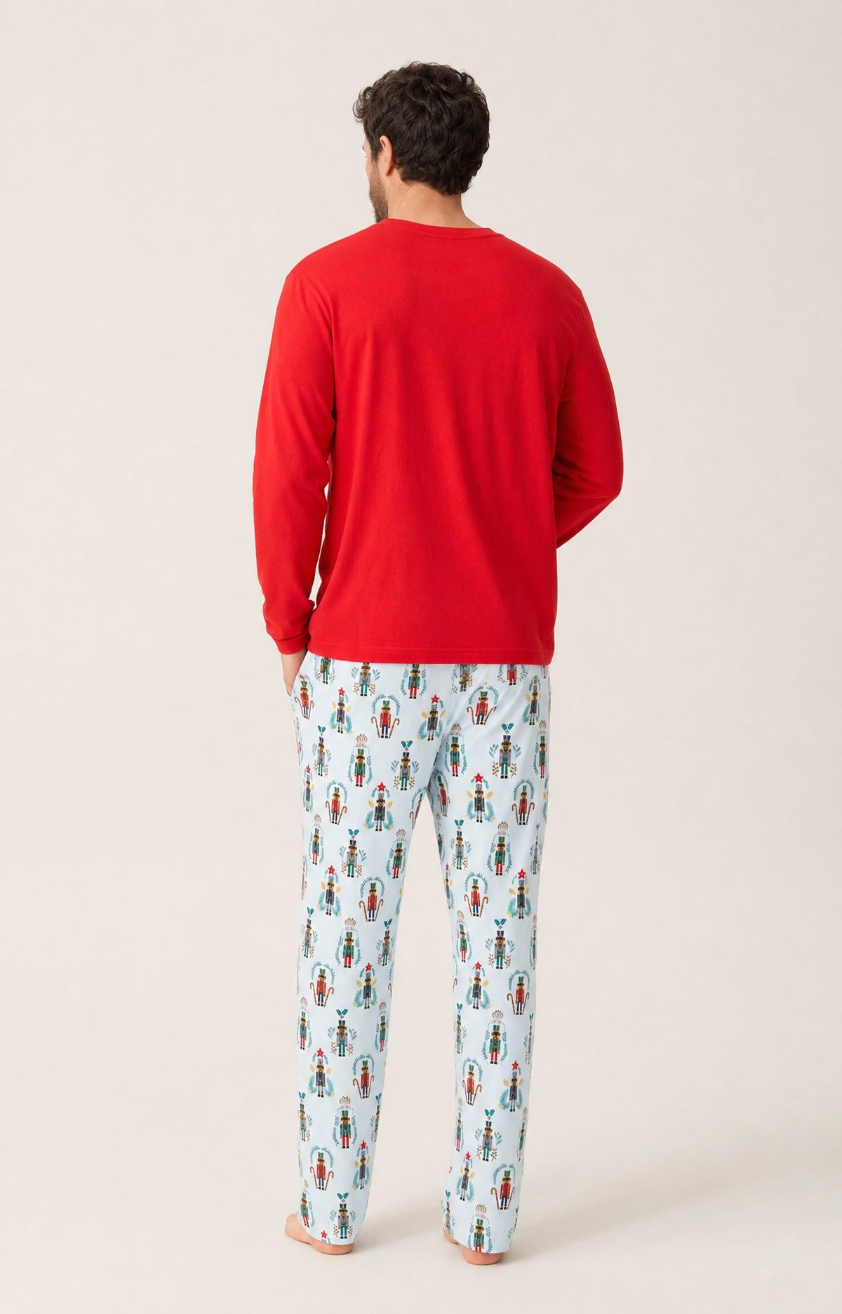 Pyjama en jersey de coton épais - Casse-noisette