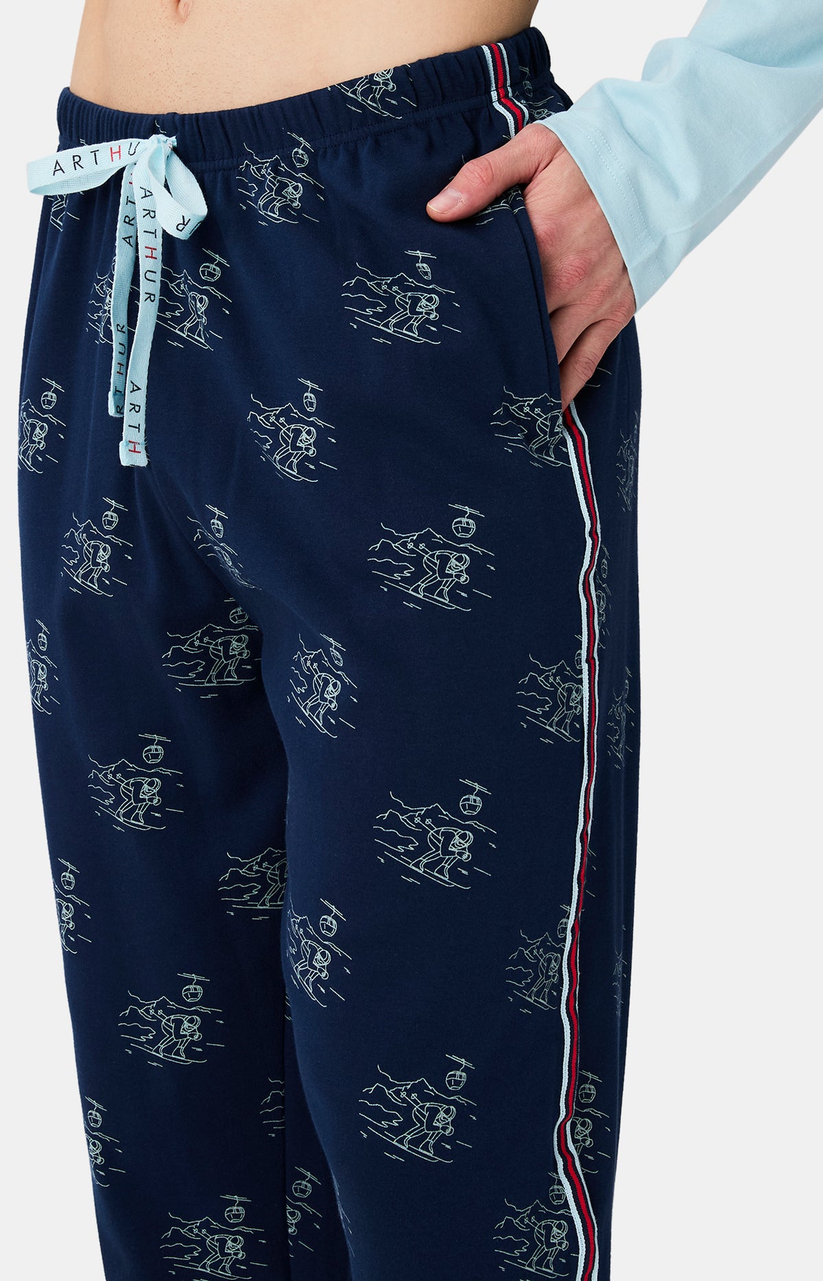 Pyjamas Homme Descente de lit MARINE 6