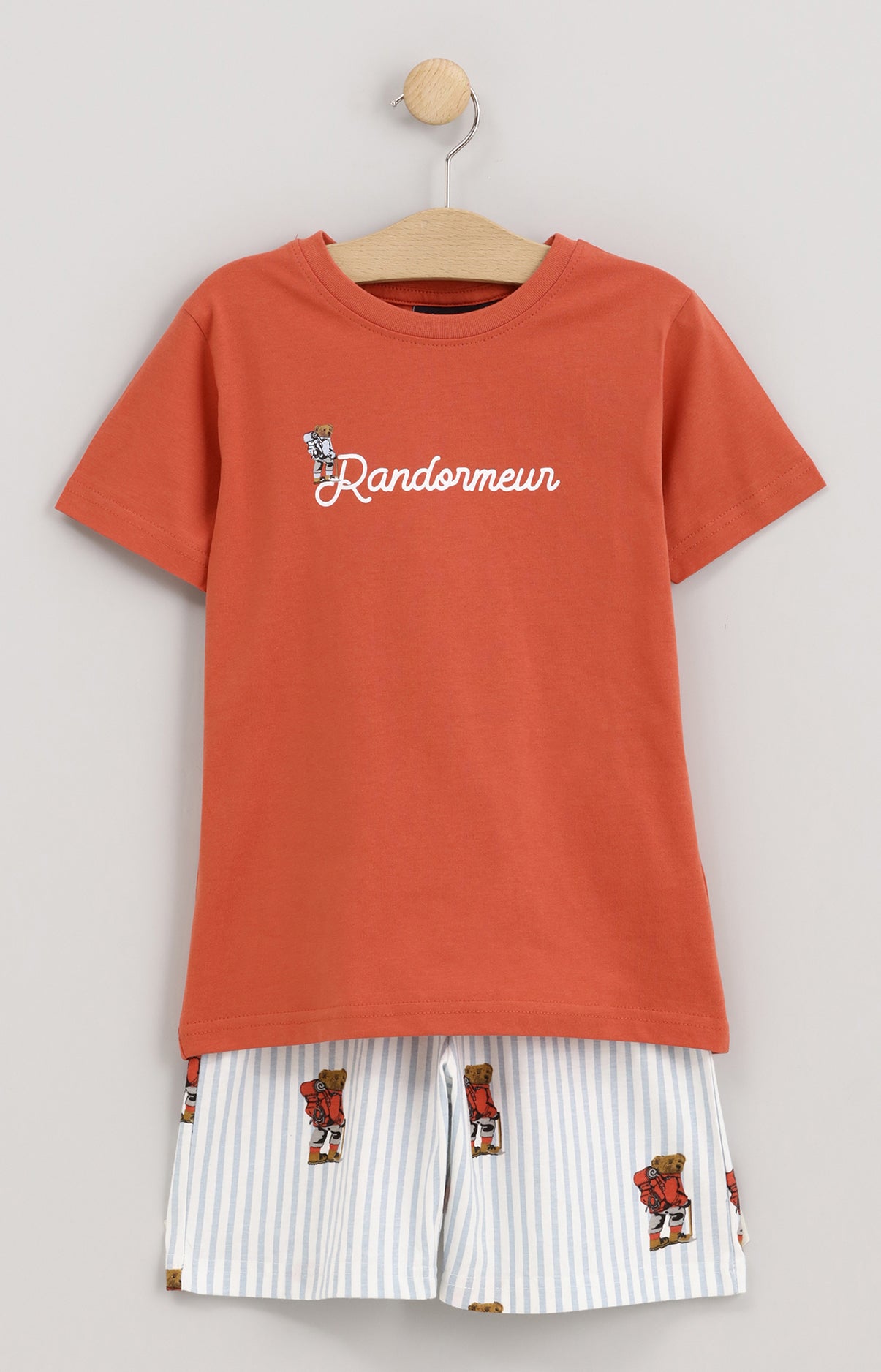 Pyjama Enfant Randonneur Imprimé teddy randonneur 1