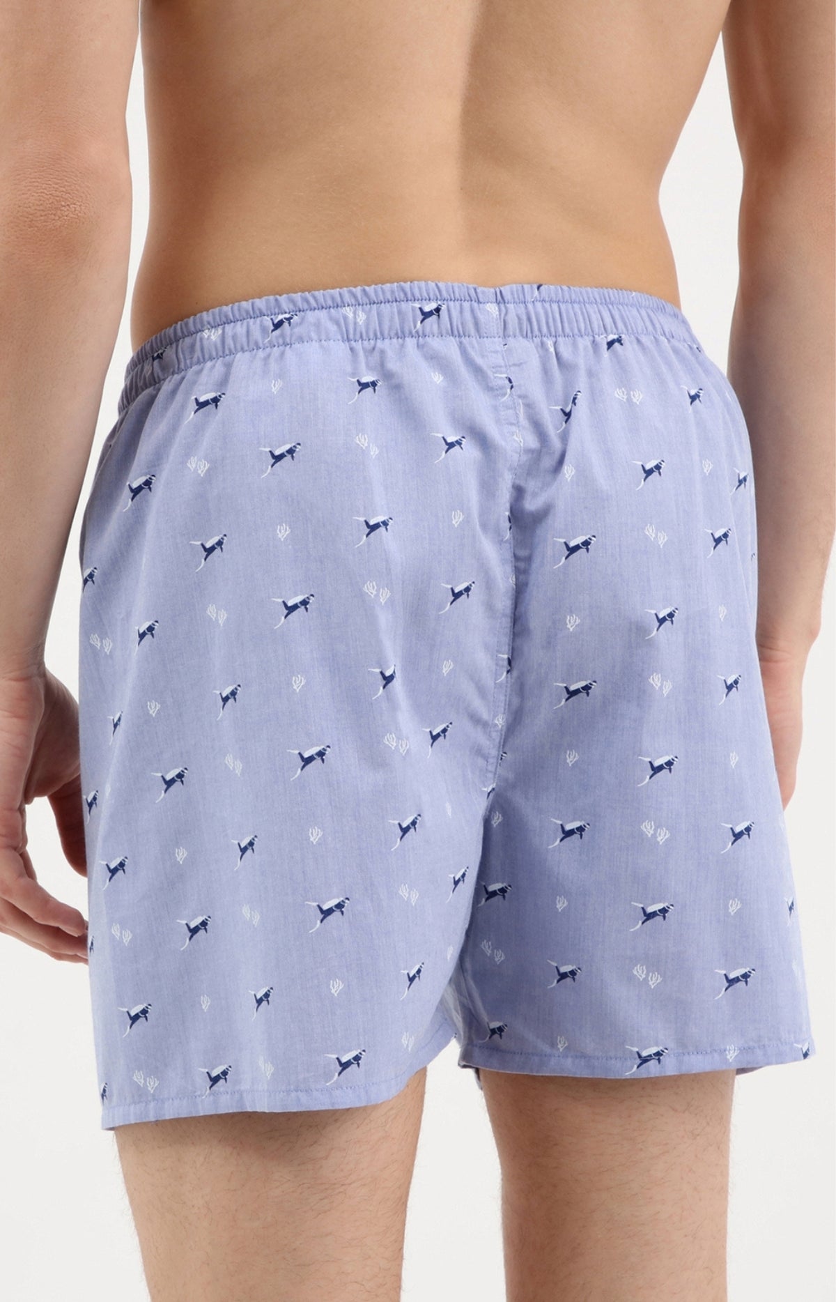 Caleçon homme plongée bleu 3