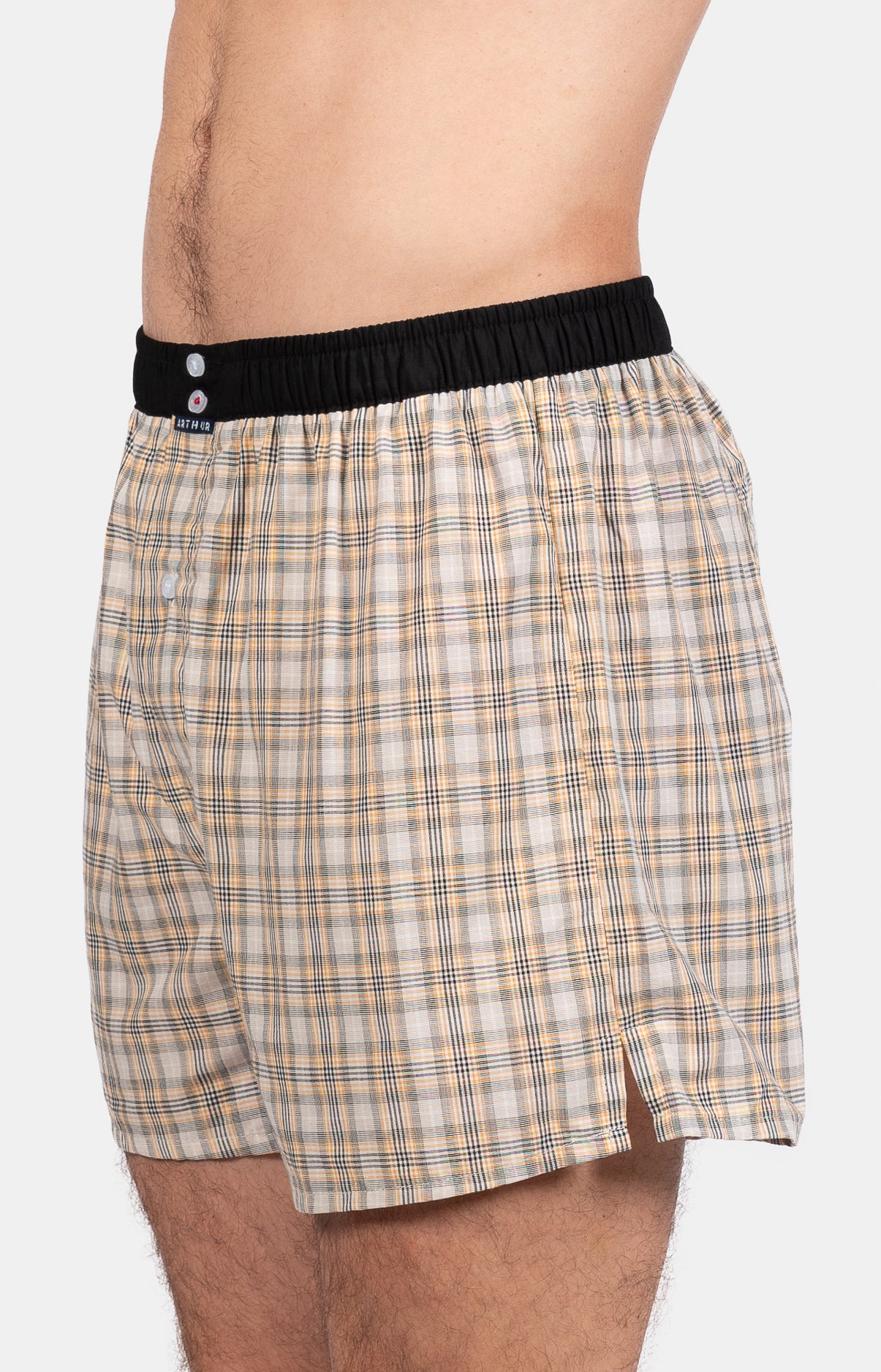 Caleçon avec suspensoir Homme n°1135 Orange 5