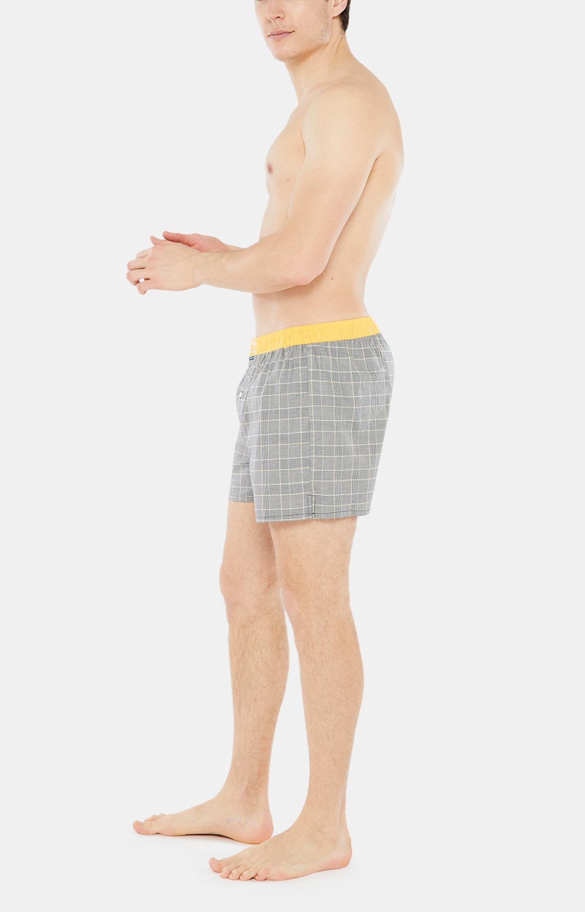 Caleçon avec suspensoir Homme Le Club n°995 Gris 4