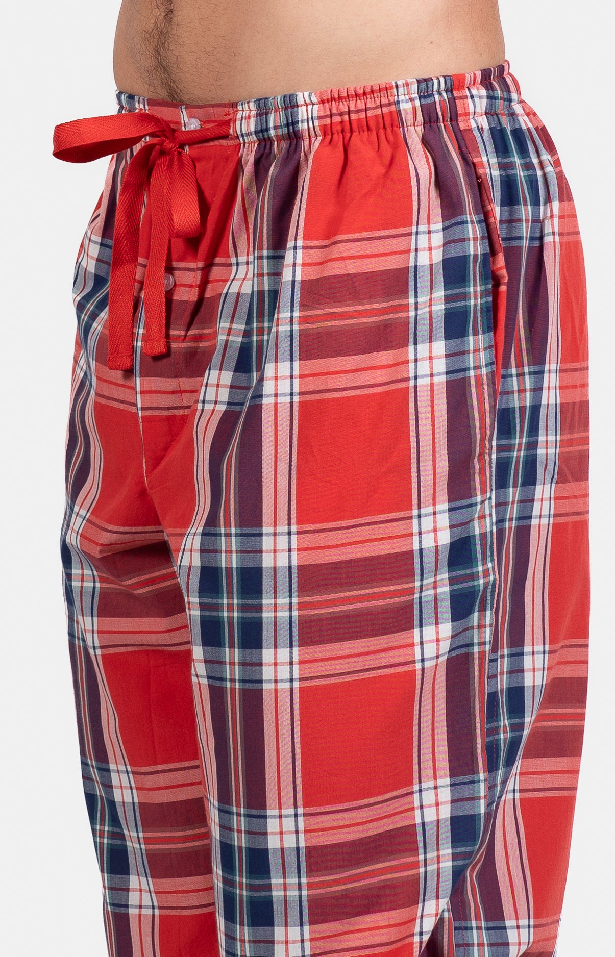 Pyjama long Homme Logan Rouge 10