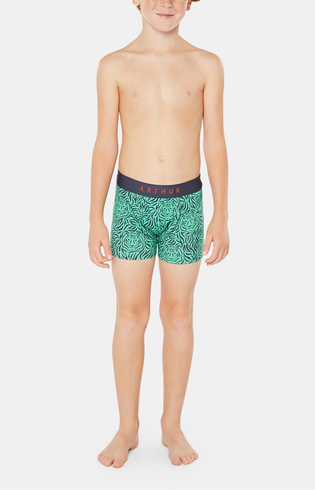 Boxer Enfant Tigre Vert 1