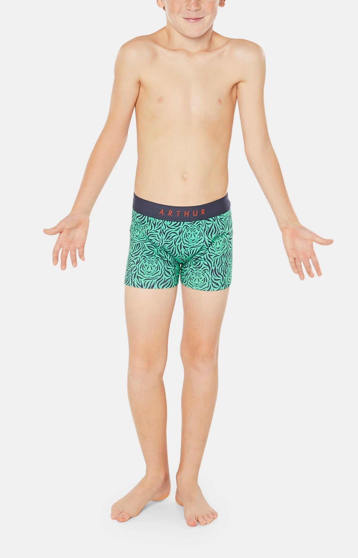 Boxer Enfant Tigre Vert 2