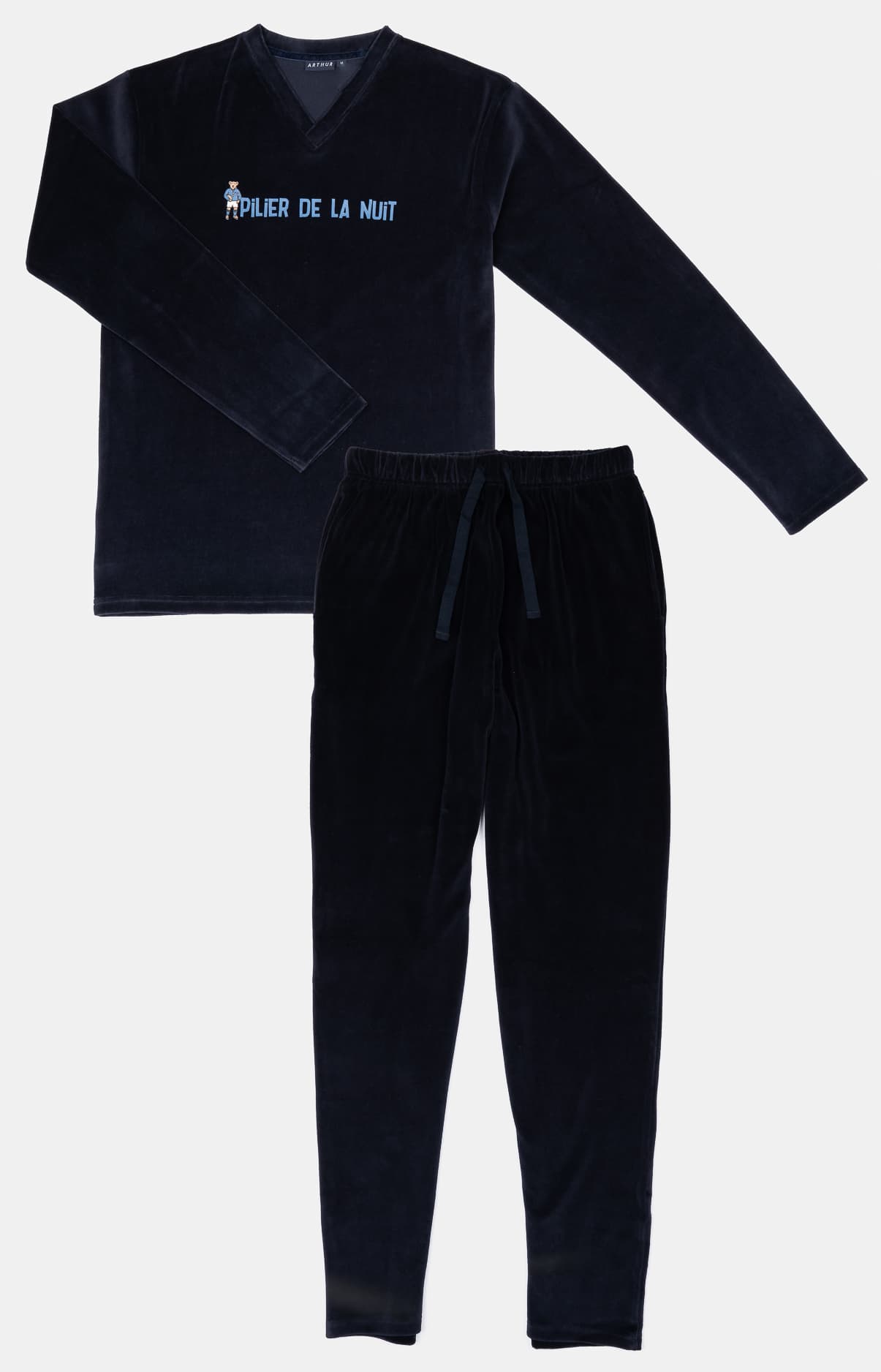 Pyjama pilier de a nuit Noir 3