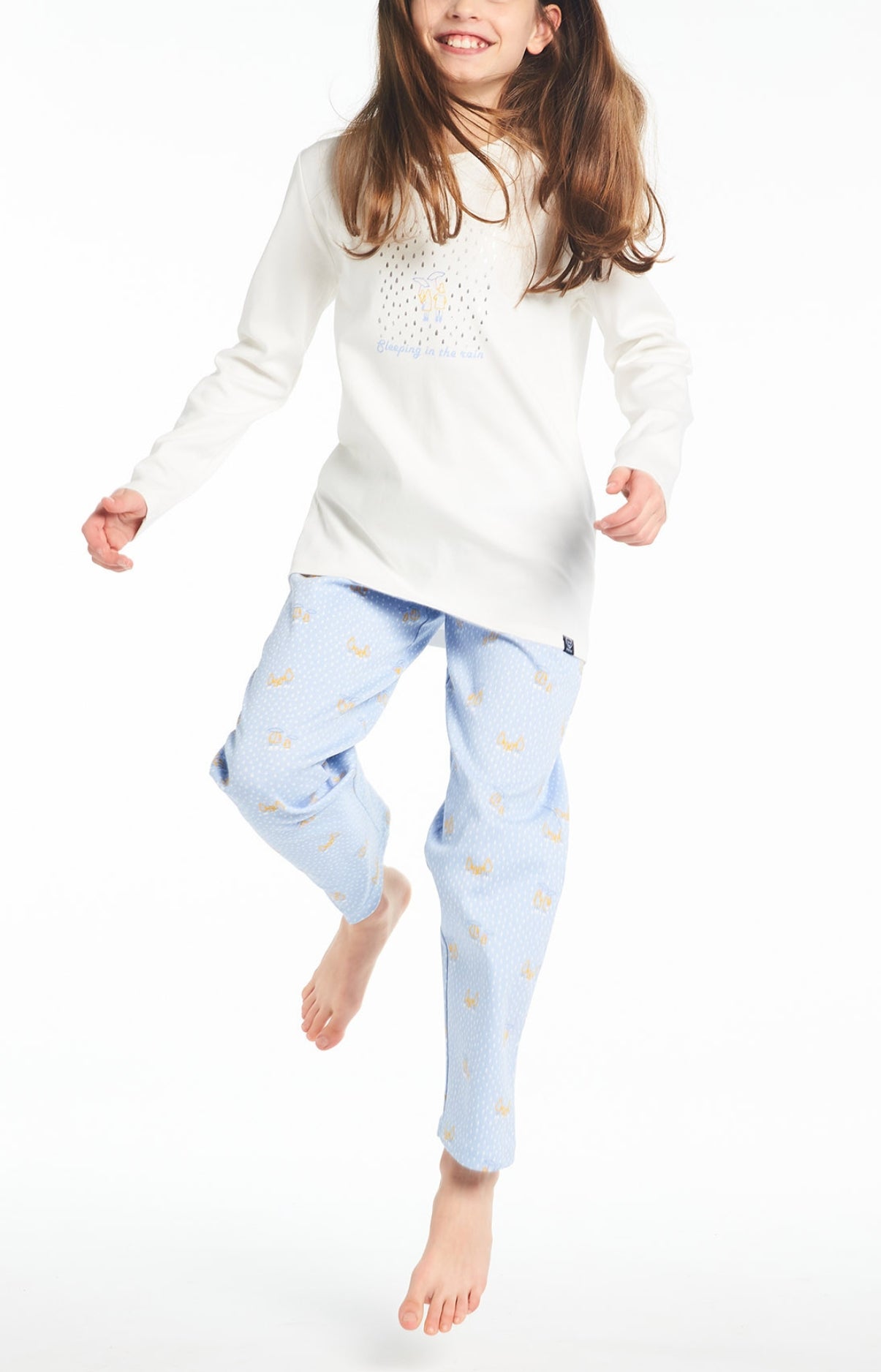Pyjama long Enfant Rain Bleu 2